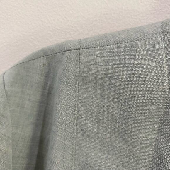 Valerie Stevens Linen Blend Coat Size 14 Petite - Picture 7 of 12